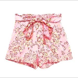 Poupette St Barth viscose satin boxer short- XS